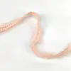 Cinta Elástica Colorida de Hilo de Seda de Pescado de Vidrio de Doble Fila de 2.5 cm, Encaje Tejido Ondulado Hecho a Mano para Ropa DIY, Accesorios