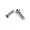 Tornillos de Máquina de Cabeza Avellanada de Acero Inoxidable 304 Genuinos Tengyang, Tornillos de Cabeza Plana Ranura de Cruz, Tornillos Resistentes a la Corrosión M3-M6