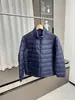 Pedido para a 'Pin Pai' de roupas mínimas! Série de jaquetas de plumas leves! Casaco jaqueta de inverno masculina quente com gola alta
