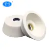 Muela Blanca de Corindón en Forma de Tazón 100*38*20Wa60L, Muela de Afilar para Máquina Afiladora de Cuchillos, Muela Blanca de 100 de Diámetro
