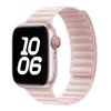 Para Pulseira Apple Watch Apple Watch 10ª Geração/S10 Fio de Amora Sarja Finamente Tecida Pulseira de Relógio com Corrente Magnética