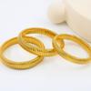 Yue Shijie Pulsera Elástica Transfronteriza Europea y Americana Pulsera de Acero Inoxidable Chapada en Oro de 18 Quilates para Hombres y Mujeres Joyería Estilo Urbano 10-20 mm