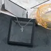 Colar Cruzado Retro Personalizado Transfronteiriço Europeu e Americano Pingente Longo Simples Versátil Corrente de Lã Masculina e Feminina Acessórios Hip-hop