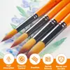 Pincel de Pintura Acrílica de Nylon Personalizado Pincel de Arte de una Sola Varilla Liner para Arte Pincel de Acuarela Acrílico Pincel Especial para Arte