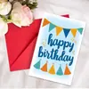 Tarjeta de felicitación de cumpleaños feliz de una pieza, estilo nuevo, transfronteriza, juego de sobres, tarjeta de felicitación de regalo de dibujos animados creativos, tarjeta de bendición