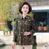 Camisas de Algodón y Seda de Verano para Mujeres de Mediana Edad y Mayores, Tops de Talla Grande para Primavera y Otoño de Madres Mayores, Ropa para Abuelas, Camisas de Manga Larga para Esposas