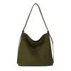 Bolsa Tote de Ombro Único Grande Capacidade Suede Pelúcia Textura de Alta Qualidade Estilo Retro Moda 2026 Nova para Trabalho