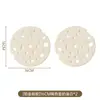 Esterilla de Silicona Aislante al Calor, Esterilla Antiescaldado para Mesa de Comedor, Esterilla para Tazón Estilo Crema, Esterilla para Platos y Ollas, Esterilla de Alta Gama para Tazas, Esterilla de Comedor Resistente a Altas Temperaturas