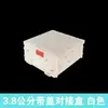 Caja de empalme para enchufe e interruptor de decoración del hogar caja oculta cassette de PVC caja inferior caja de empalme 86 decoración del hogar rojo blanco azul