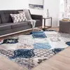 Nueva alfombra decorativa vintage de lujo ligero transfronteriza para casas de huéspedes y vestíbulos de hotel, de cobertura total, alfombra grande resistente a la suciedad, disponible para entrega inmediata