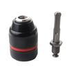 [Todo Metal] Taladro Eléctrico de Mano 13mm Mandril Autoblocante de Apriete Manual Conversión Taladro Eléctrico de Impacto Llave Mango Redondo Hexagonal