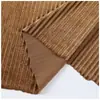 Tira de hoyo plisada terciopelo coreano terciopelo dorado terciopelo elástico pantalones ropa tela de terciopelo DIY punto