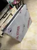 Mesa Plegable de Acero Inoxidable, Mesa Larga para Uso en Exteriores, Mesa Comercial Portátil para Mercados Nocturnos, Barbacoas y Montaje de Puestos, con Hueco Alto para Colocar Artículos