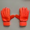 Guantes de portero de fútbol con cinta de látex y protectores para los dedos, guantes de fútbol especiales para niños, adultos y estudiantes, guantes de portero antideslizantes.