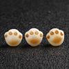 Raíz de Bodhi Tostada al Carbón Carbón Quemado Gatos Agarrando Bollos Pulsera de Bodhi Pulsera Bollos al Vapor Wangzi Cuentas de Bodhi Joyería DIY