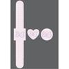 Pulsera de Silicona tipo Slap con Diseño de Dibujos Animados para Adultos y Niños con Logo Impreso, Pulsera de Silicona de Regalo Promocional