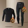 Mallas de Invierno para Hombre, Alta Elasticidad para Entrenamiento, Forradas de Felpa, Cálidas, Ajustadas, Pantalones de Yoga Tiburón, Secado Rápido para Deportes y Running en Otoño e Invierno