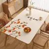 Jogo Americano de Couro, Não Lavável, Impermeável, à Prova de Óleo, Resistente ao Calor, Jogo Americano de Mesa de Jantar, Toalha de Mesa para Mesa de Centro, Luxo Leve, Sensação de Alta Qualidade, Toalha de Mesa para Sala de Estar