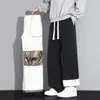 Calças de Caxemira Personalizadas para Homens no Inverno, Calças Quentes e Aquecidas de Algodão com Grafeno, Calças Casuais Soltas de Veludo e Espessadas