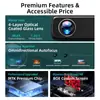 Proyecto Popular Transfronterizo Exportado a Brasil y América Latina, Proyector Android de Alta Definición para Uso Doméstico Más Vendido, Modelo Pequeño Portátil para Exteriores