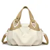 Bolsa Transversal Casual Feminina 2026 Versátil Fashionável Bolsa de Ombro Design de Nicho Bolsa para Mãe Grande Capacidade Bolsa de Mão