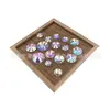 Atacado Acrílico 8-30mm Redondo Satélite Cor AB Diamante Costurado à Mão diy Joias Acessórios para Roupas Materiais para Sapato de Casamento