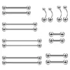 Amazon Wish Joias de Piercing de Alta Qualidade Piercings para Sobrancelha Piercings para Cartilagem da Orelha Piercings para Língua de Aço Inoxidável Piercings para Orelha Piercings para Cartilagem da Orelha Acessórios Femininos
