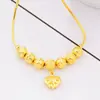 [Estilos múltiples disponibles] collar de llave de bolsa de la suerte de corazón de durazno chapado en oro latón collar de estrella de mar collar de oro arena de Vietnam