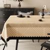 Mantel Retro Impermeable y a Prueba de Aceite Sin Lavado Nuevo 2025 Lujo Accesible Mesa de Comedor de Gama Alta Mantel Estilo Antiguo Cubierta para Mesa de Café