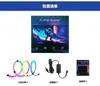 Luz ambiental iluminadora para computadora, tira de luces LED sincronizadas con la luz, luz y sombra sincronizadas con la pantalla, sincronización de luz RGB para pantalla, tira de luz fantástica