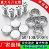 Tornillos para Marco de Matrícula de Coche, Tuercas para Matrícula, Tapas para Tornillos, Base de Hebilla para Matrícula de Acero Inoxidable, Cubierta de Hebilla, Instalación Universal