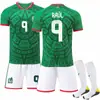 2526 Uniforme de Futebol da Casa do México Hernandez 14 Camisa Alvarez Loserano Traje de Uniforme da Equipe
