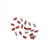 Joyería para uñas taladro de forma especial fondo puntiagudo taladro de vidrio plateado pedrería taladro rectangular en forma de T DIY taladro para uñas outlet de fábrica