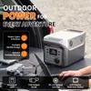 Fonte de Alimentação Móvel 300W 220V Grande Capacidade Fosfato de Ferro e Lítio Portátil Alta Potência Bateria de Lítio para Transmissão ao Vivo e Backup de Camping