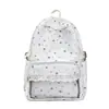 Atacado de mochilas para meninas, mochilas escolares com estampa simples de estrela, versáteis e estilosas, mochilas fofas e atraentes para meninas
