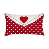 Funda de Almohada para el Día de San Valentín Transfronteriza, Decoración de Ambiente Festivo, Funda de Cojín para Sofá del Hogar, Funda de Cojín para Dormitorio con Estampado de Amor
