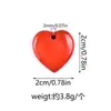 Item popular transfronteiriço: Acessórios de Pulseira de Pedra Bruta Coração de Cristal em Forma de Rosto de 2cm, Pingente de Colar DIY de Pedra Natural Gema