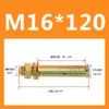 Perno de Expansión Recubierto GB Perno de Expansión de Cabeza Pequeña con Agujero Tornillo de Expansión Tornillo de Expansión M6M 8M10-M20
