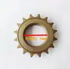 Bicicleta tándem lado izquierdo rotación inversa volante izquierdo rosca inversa lado izquierdo 16 dientes volante sin dientes de rosca inversa de 18 dientes