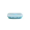 Venta Directa de Fábrica Fiambrera de Silicona Plegable Grado Alimenticio Microondas Fiambrera Caja de Almacenamiento Fiambrera Crujiente