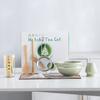 Suministro Exclusivo Transfronterizo de Herramientas para Set de Té Matcha, Tazón de Cerámica para Matcha, Batidor de Bambú para Té, Pincel para Matcha, Set de 8 Piezas