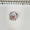 Clipes PP de Cabra Preguiçosa Desenho Animado Ins Notas Adesivas de Alto Valor Pequenos Clipes Papelaria Fofa para Estudantes Armazenamento Clipes de Papel para Prova Atacado