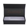 Caja magnética estilo libro con tapa abatible y forro personalizado para empaque de perfumes y cosméticos, Caja de regalo de cartón de alta gama para vino tinto