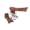 Grano de madera manija vertical para tapa tapa universal tapa superior perilla manija superior perilla manija accesorios para tapa