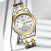Reloj de cuarzo automático para hombre, elegante, luminoso, resistente al agua, con escala digital y estilo coreano para estudiantes.