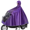 Capa de chuva para veículos elétricos, tamanho grande e espessa, adequada para homens e mulheres, para um ou dois ocupantes, proteção completa contra chuva forte ao andar de motocicleta