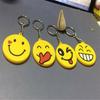 Bolsa de Emoticonos de Dibujos Animados Llavero Colgante de Goma Suave de PVC de una Cara Popular entre las Celebridades de Internet Fabricante de Bolsas de Emoticonos Personalización