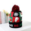 Gorro Navideño de Moda de Otoño e Invierno Transfronterizo con Luz LED, Gorro Tejido Colorido Luminoso Cálido para Adulto