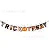 Bandera Decorativa Temática de Halloween Banner de Calabaza Fantasma Trick or Treat Colgante Espiral Decoración del Festival de Fantasmas