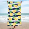 Alfombra de rizo patrón de moda toalla para sudar toalla de playa toalla de baño chal toallita de microfibra impresión digital costero
